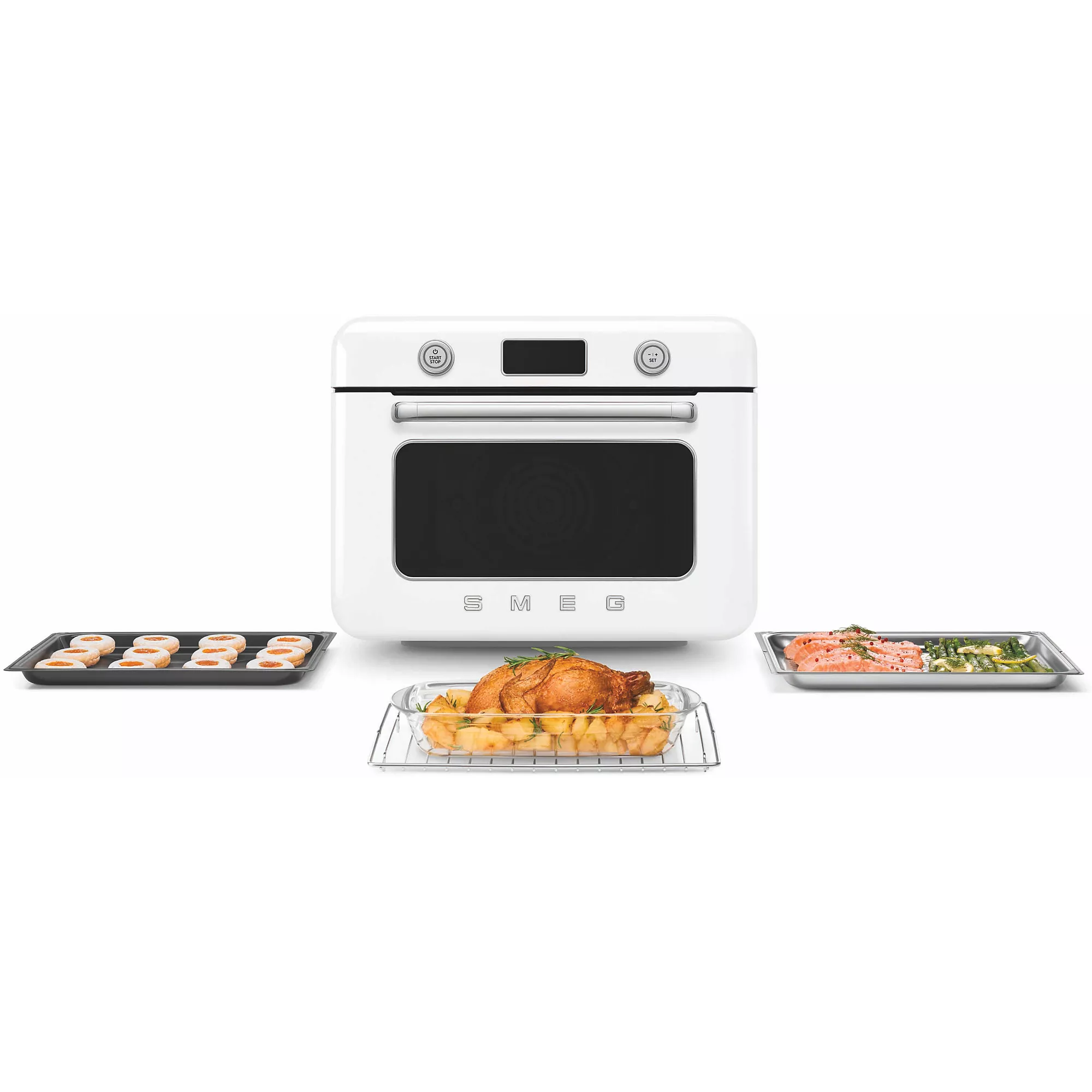 FOUR POSABLE A VAPEUR-CAPACITE:30L SMEG COF01WHEU – Image 11