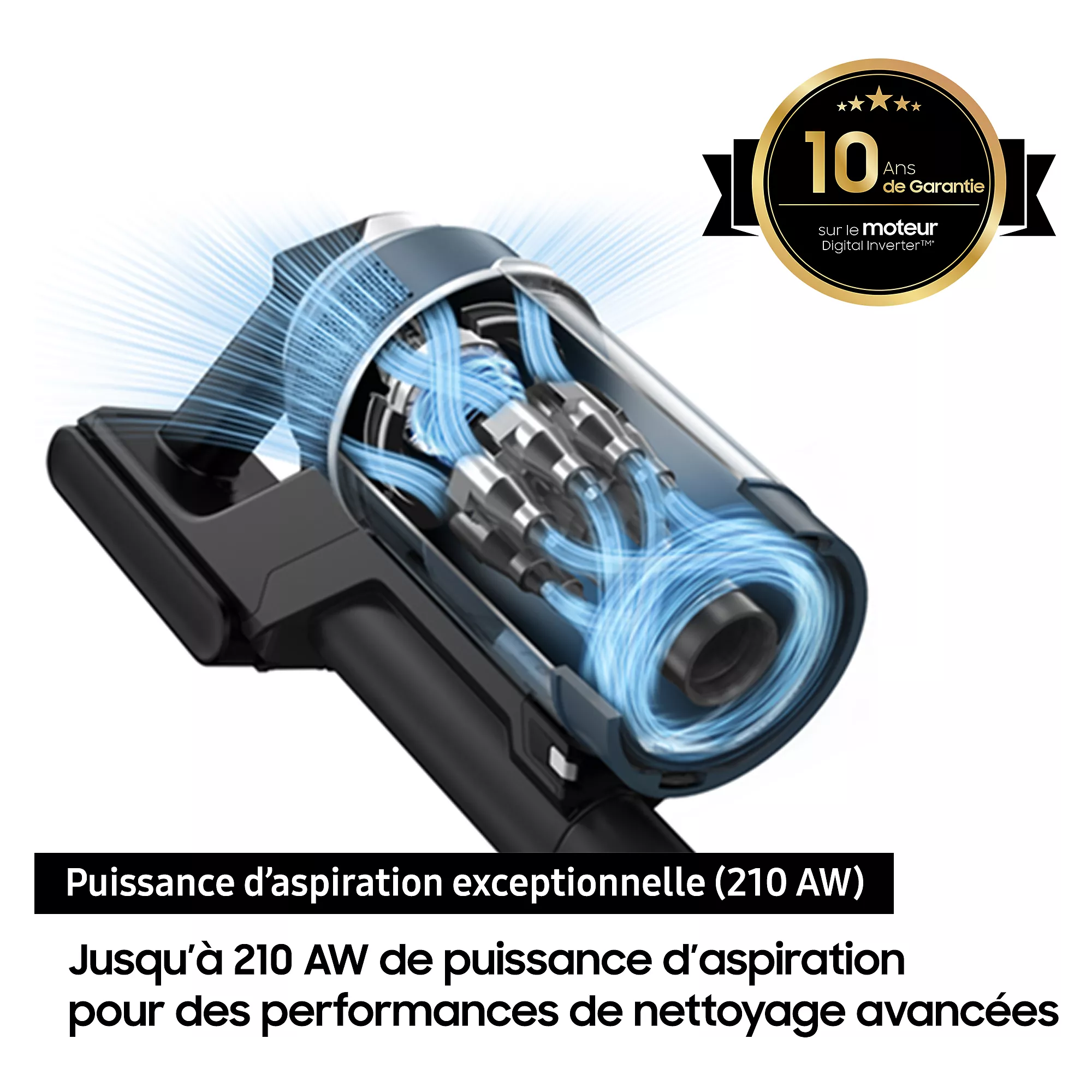 ASPIRATEUR RECHARGEABLE BALAI ET MAIN SAMSUNG VS20C95E4TB – Image 8