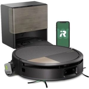 ASPIRATEUR ROBOT LAVEUR CONNECTE IROBOT ROOMBA MAX 705+AWD NOIR