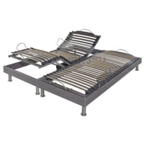 SOMMIER MOTORISE 2 X 80CM X 200CM  EBAC S62 80+80/200