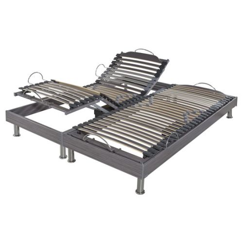 SOMMIER MOTORISE 2 X 80CM X 200CM EBAC S62 80+80/200