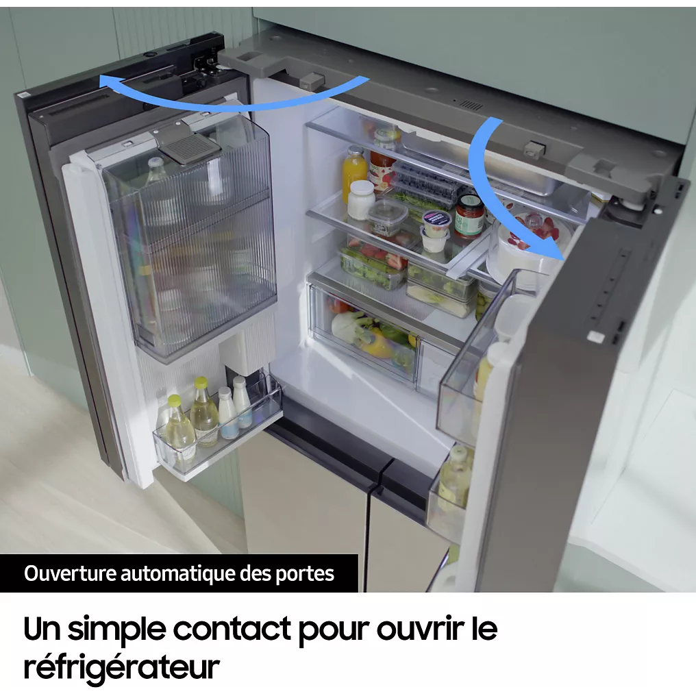 REF AMERICAIN 178,4CM AVEC ECRAN TACTILE 21,5"WIFI SAMSUNG RS90F66BET – Image 9