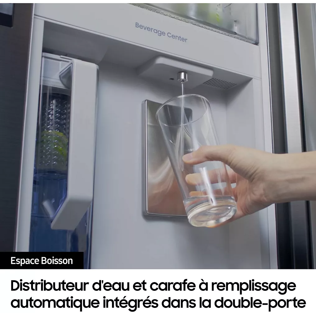 REF AMERICAIN 178,4CM AVEC ECRAN TACTILE 21,5"WIFI SAMSUNG RS90F66BET – Image 7