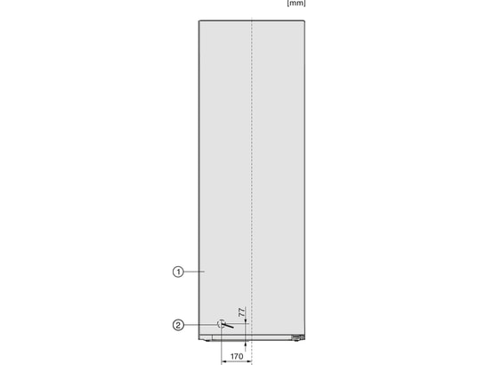 CONGELATEUR ARMOIRE 185CM MIELE FN4372EWS – Image 2