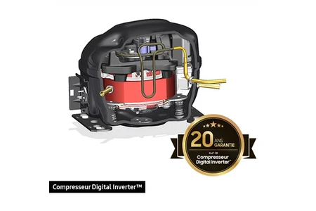 REFRIGERATEUR 4 PORTES CONNECTE 177,9CM SAMSUNG RF59C701ES9 – Image 2